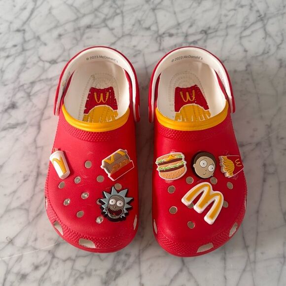 McDonald\'s X Crocs Classic Clog LIMITED EDITION Size 6 Mens Womens 8